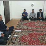 دیدار اعضای شورای اسلامی و شهردار با امام جمعه تسوج